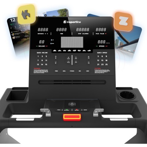 Treadmill inSPORTline Velocer Run LED