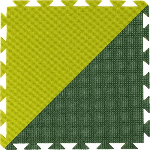 Напольное покрытие Yate, 43x43x1,0 см, зелёное