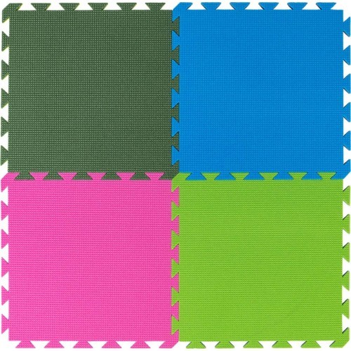 Floor Covering Yate, 43x43x1.0cm, Green