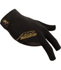 Billiard Glove, Predator Second Skin, 3-Finger, 30th anniversary, black, to wear on right hand, XXL