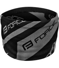Зимний шарф-баф FORCE STEP uni (чёрный/серый)