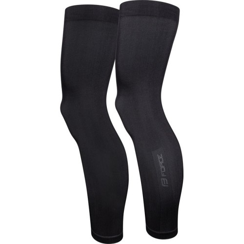 FORCE Breeze Leg Warmers (black) XS-S