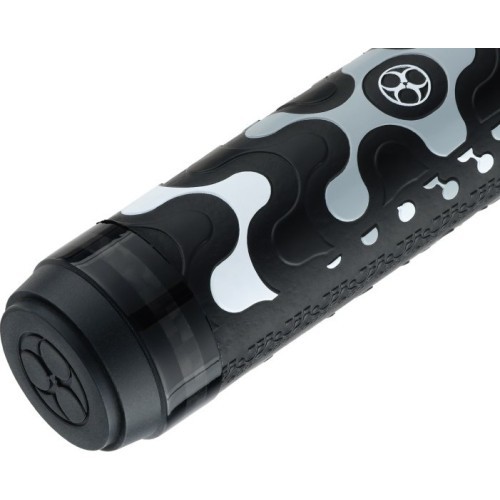 Biliardo lazda Poison VX Break Jump, juoda/pilka, GTX apvijos, Radial