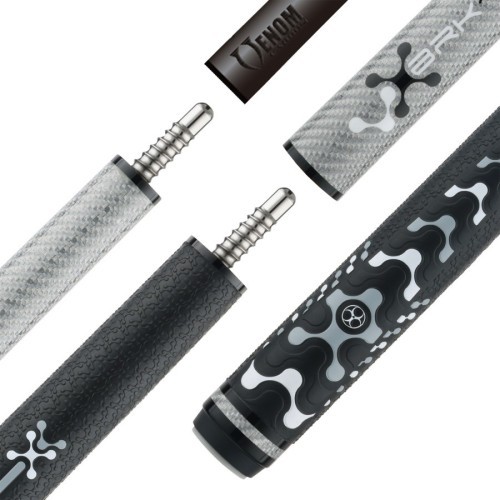 Biliardo lazda Poison VX Break Jump, pilka/juoda, GTX apvijos, Radial