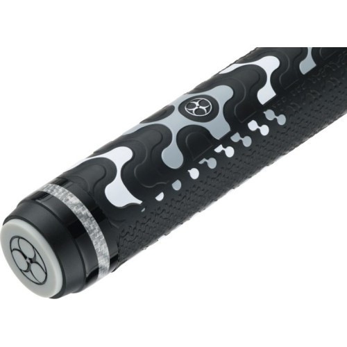 Billiard Cue, Pool, Poison VX Break Jump Grey/Black, GTX Wrap, Radial