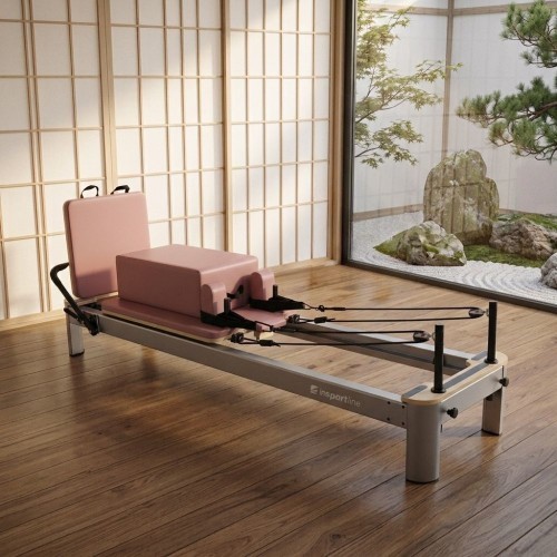 Pilates Reformer inSPORTline Oquiler - Rožinė