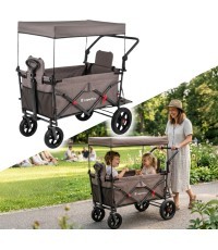 Folding Transport Wagon inSPORTline StrollKidz suitable for carrying children