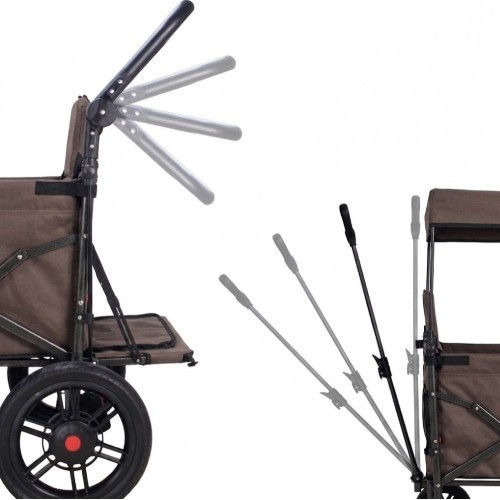 Складная транспортировочная тележка inSPORTline StrollKidz для перевозки детей