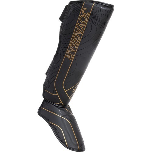 "Joya Essential Shinguards" juodai auksiniai