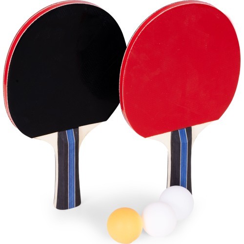 Table tennis set 2 ping-pong paddles 3 balls