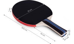 Table tennis set 2 ping-pong paddles 3 balls