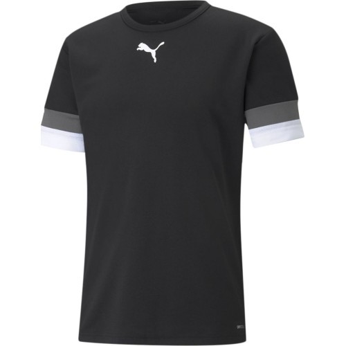Мужская футбольная футболка Puma TeamRise Jersey, чёрная 704932 03