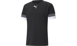 Мужская футбольная футболка Puma TeamRise Jersey, чёрная 704932 03