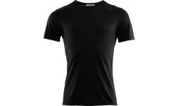 Men's Undershirt Aclima LW Undershirt Tee, Black, Size S - 123