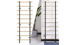 Gimnastikos sienelė inSPORTline Wootamax 220 x 80 cm su skersiniu prisitraukimams ir lygiagretėmis