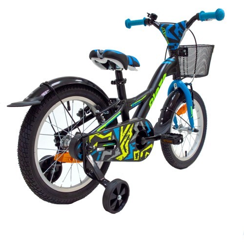 4KIDS Blaze 16" dydis 10" (25.5 cm) (aliuminis, juodos)