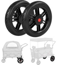 Atsarginiai galiniai ratai StrollKidz ir StrayPaws vežimėliams 5,5 x 29 cm, 2 vnt.