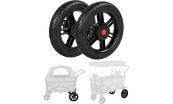 Atsarginiai galiniai ratai StrollKidz ir StrayPaws vežimėliams 5,5 x 29 cm, 2 vnt.