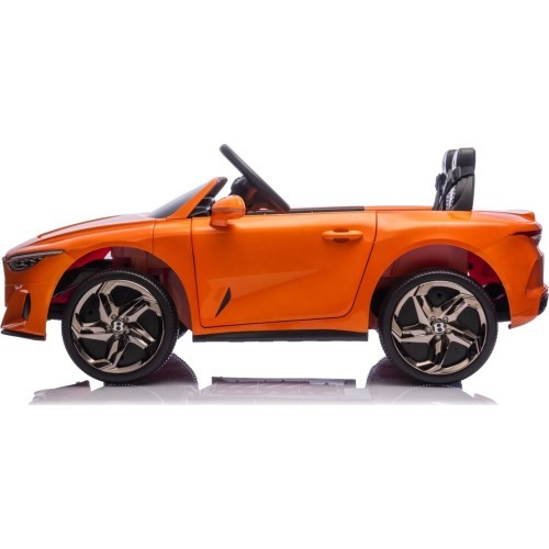 Elektromobilis Bentley Continental GT, oranžinis