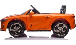Электромобиль Bentley Continental GT, оранжевый