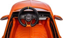 Elektromobilis Bentley Continental GT, oranžinis