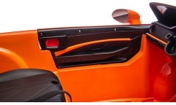 Elektromobilis Bentley Continental GT, oranžinis