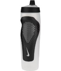 Nike NK Refuel Bottle Grip 24Oz Water Bottle Black White N1010867