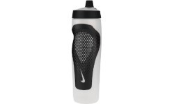 Nike NK Refuel Bottle Grip 24Oz Water Bottle Black White N1010867