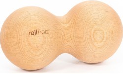 rollholz Doppelkugel Buche 10 cm