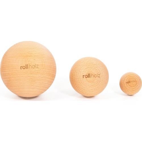 Набор массажных шаров rollholz, бук