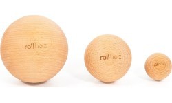 rollholz Kugel Set Buche