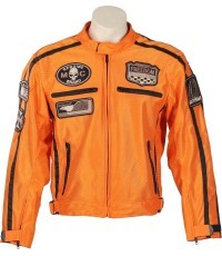 Summer Moto Jacket BOS 6488 Orange - Orange