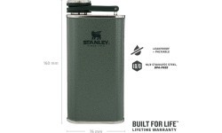 Gertuvė Stanley Classic, 0,23 l, žalia