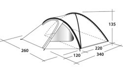 Tent Outwell Cloud 4