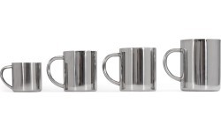 Кружка BasicNature Stainless Steel Thermo Deluxe Espresso, 0,1 л