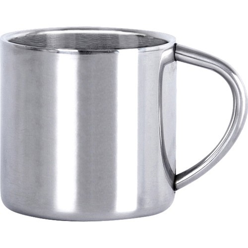 Mug BasicNature Stainless Steel Thermo Deluxe Espresso, 0.1L
