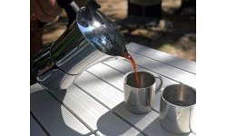 Mug BasicNature Stainless Steel Thermo Deluxe Espresso, 0.1L