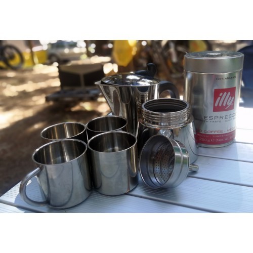 Кружка BasicNature Stainless Steel Thermo Deluxe Espresso, 0,1 л