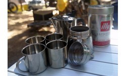 Кружка BasicNature Stainless Steel Thermo Deluxe Espresso, 0,1 л