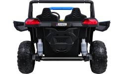 Elektrinis keturratis Buggy ATV Racing 4x4, mėlynas