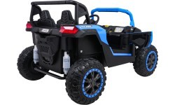 Elektrinis keturratis Buggy ATV Racing 4x4, mėlynas