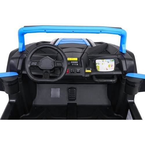 Электромобиль Buggy ATV Racing 4x4, синий