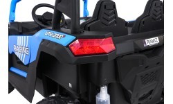 Elektrinis keturratis Buggy ATV Racing 4x4, mėlynas