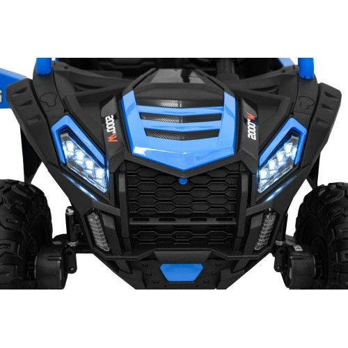 Elektrinis keturratis Buggy ATV Racing 4x4, mėlynas