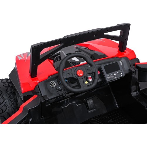 Elektromobilis Buggy RTR Monster Speed 4x4, raudonas