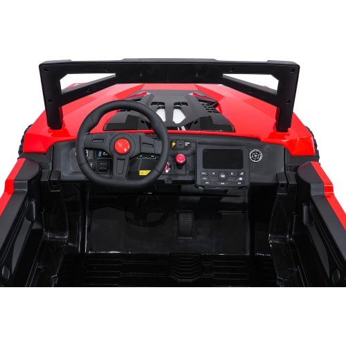 Elektromobilis Buggy RTR Monster Speed 4x4, raudonas