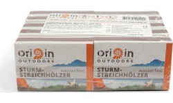 Ветрозащищённые спички Origin Outdoors, 10 коробков