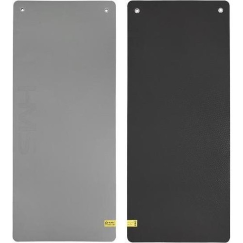 Fitness Mat HMS Premium MFK08, 140x60cm, Grey-Black