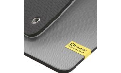 Fitness Mat HMS Premium MFK08, 140x60cm, Grey-Black
