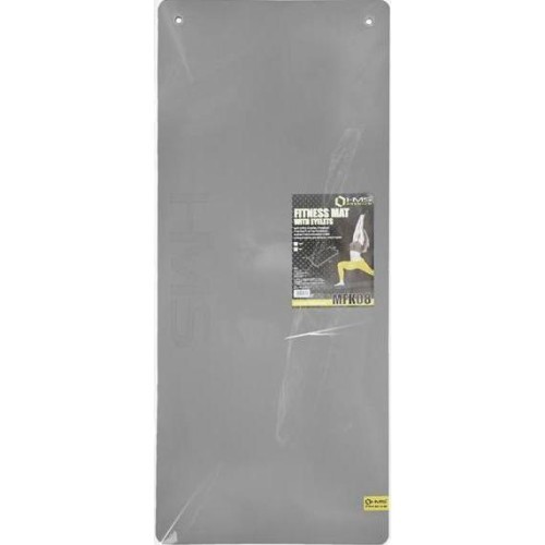 Fitneso kilimėlis HMS Premium MFK08, 140 x 60 cm, pilkai juodas